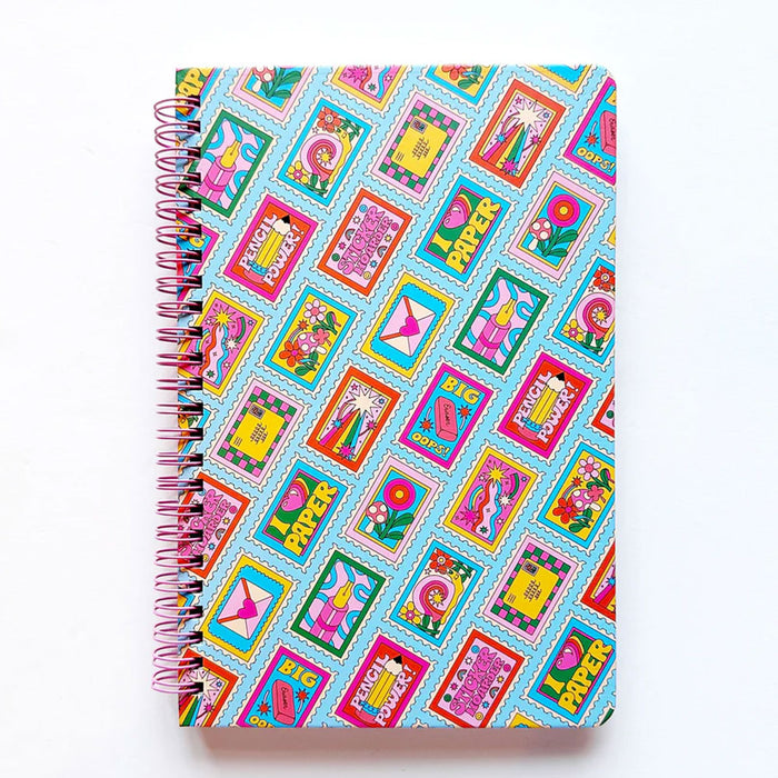 Stamp Pattern Notebook