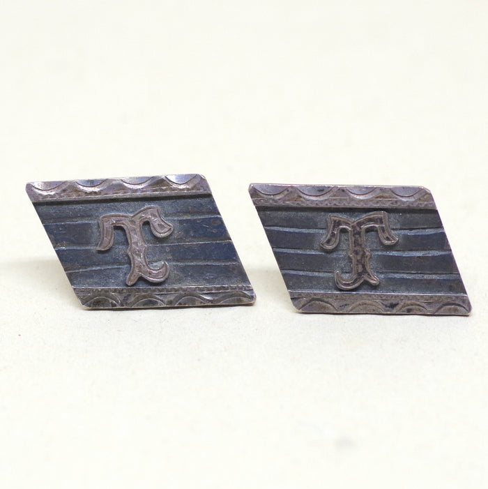 Sterling "T" Cufflinks