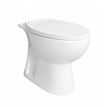 Taza WC Aura con fijaciones - Salida a piso (Vertical)