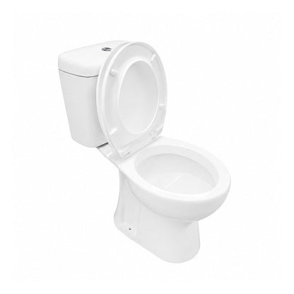 Taza WC Aura con fijaciones - Salida a piso (Vertical)