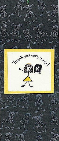 Thank You Very Much Rubber Stamp 2383C