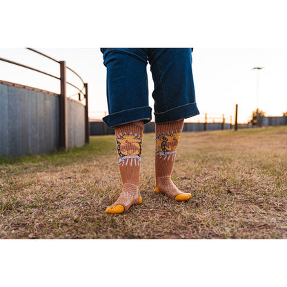 The Lucky 3 Pack | Get Lucky Bucking Cowgirl Performance Boot Socks