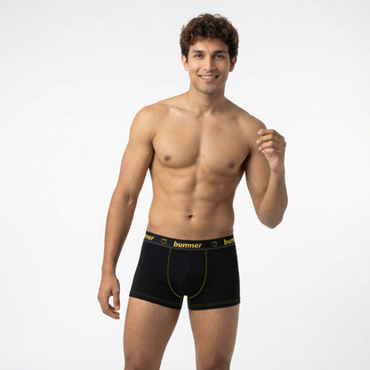 Trunks & Hipster Matching Set - Noir