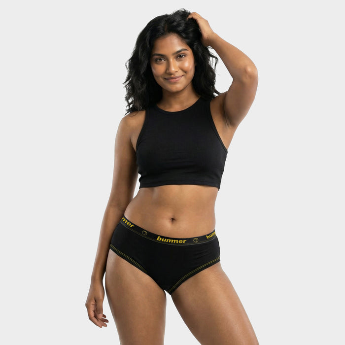 Trunks & Hipster Matching Set - Noir