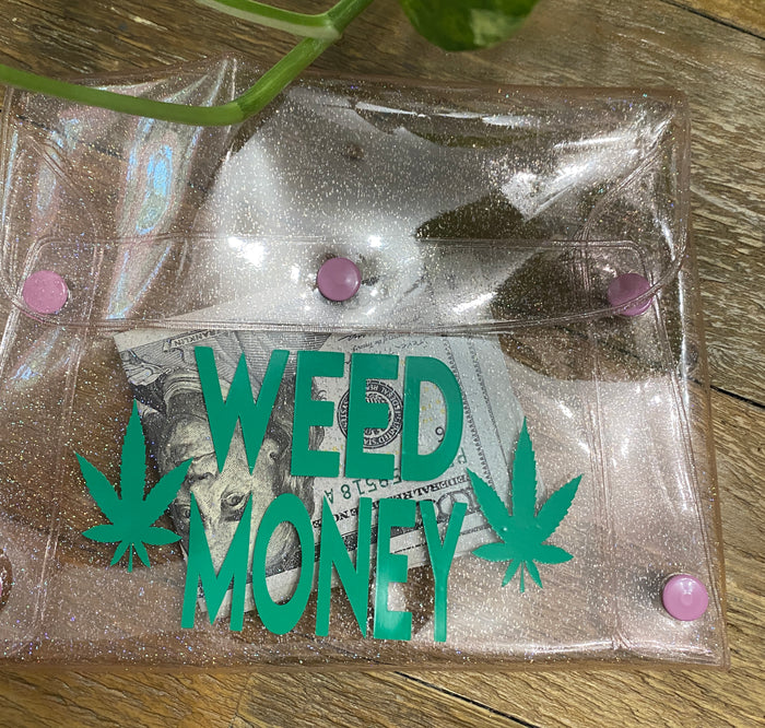 Weed Money Clutch
