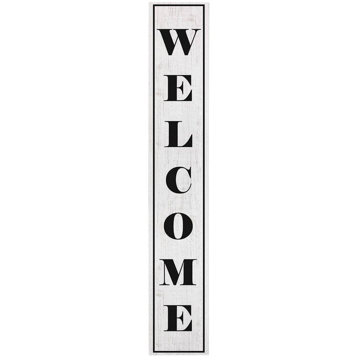 Welcome Black  - Porch Boards